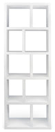 Berlin 5 Levels Bookcase, 70 cm., Pure White