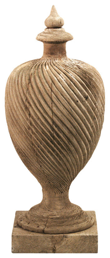 Julius Wooden Finial Urn by Zentique