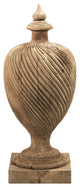 Julius Wooden Finial Urn by Zentique