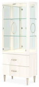 London Place Display Cabinet - Creamy Pearl