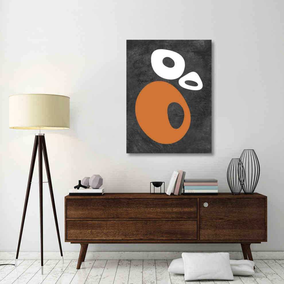 "Abstract Oval Shapes 1" Fine Art Print