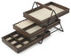 Terrace Jewelry Organizer Black, Walnut