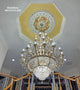 Artistry Lighting, Round 60" Antique White Ceiling Medallion (ART15-CF1-080)
