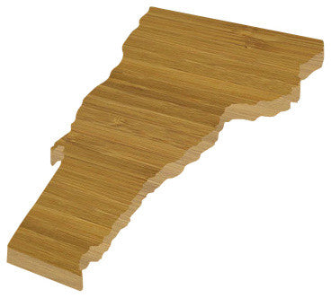 State Shaped Cutting Boards, Brown Richlite, Vermont