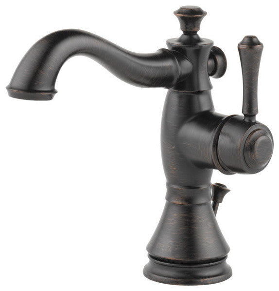 Delta Cassidy Single Handle Bathroom Faucet, Venetian Bronze