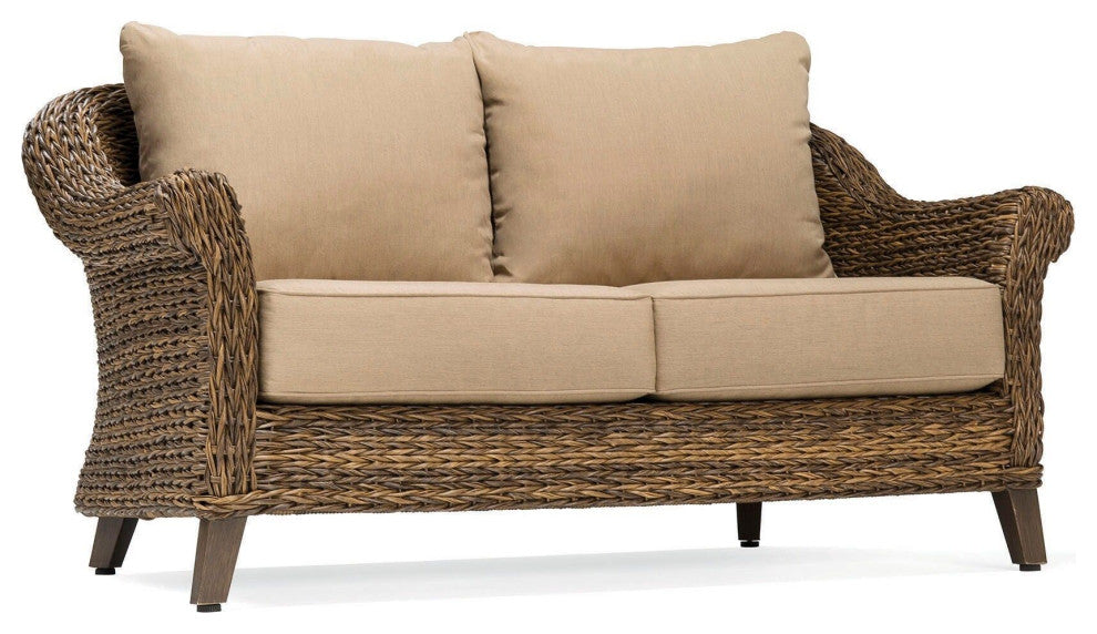 Cayman Loveseat, Heritage Brown