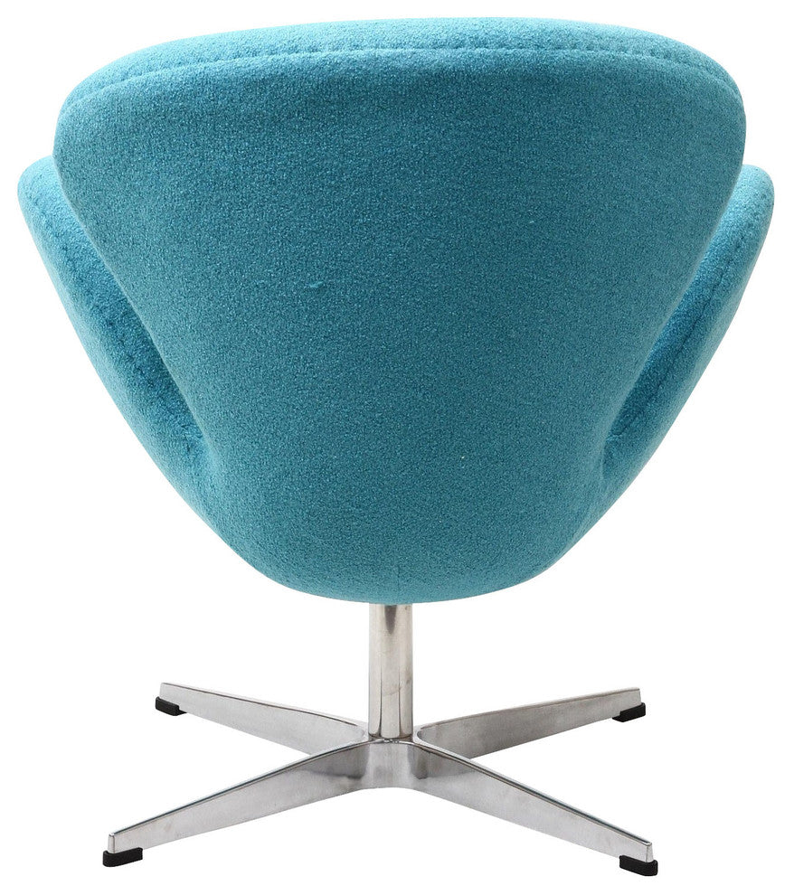 Modern Contemporary Living Room Lounge Chair Blue