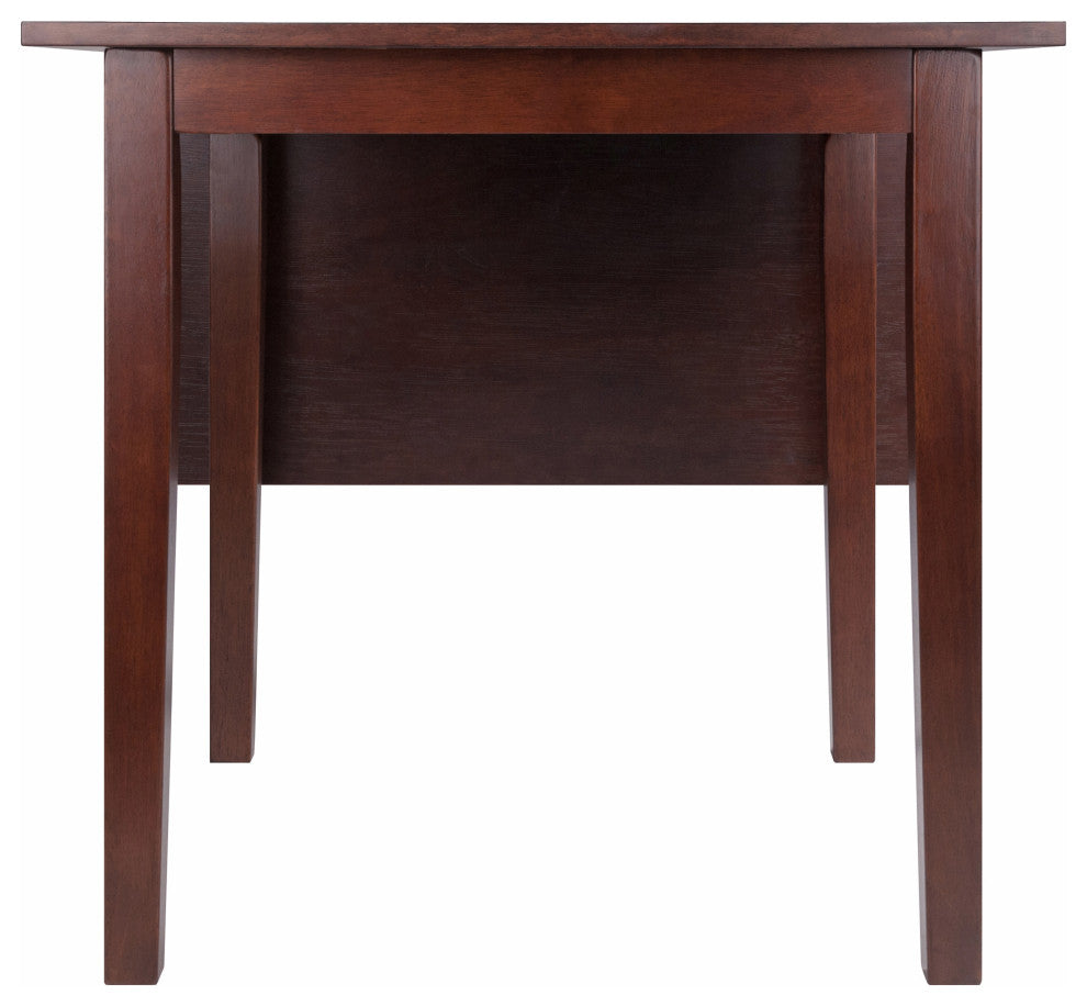 Perrone Drop Lead Dining Table Walnut