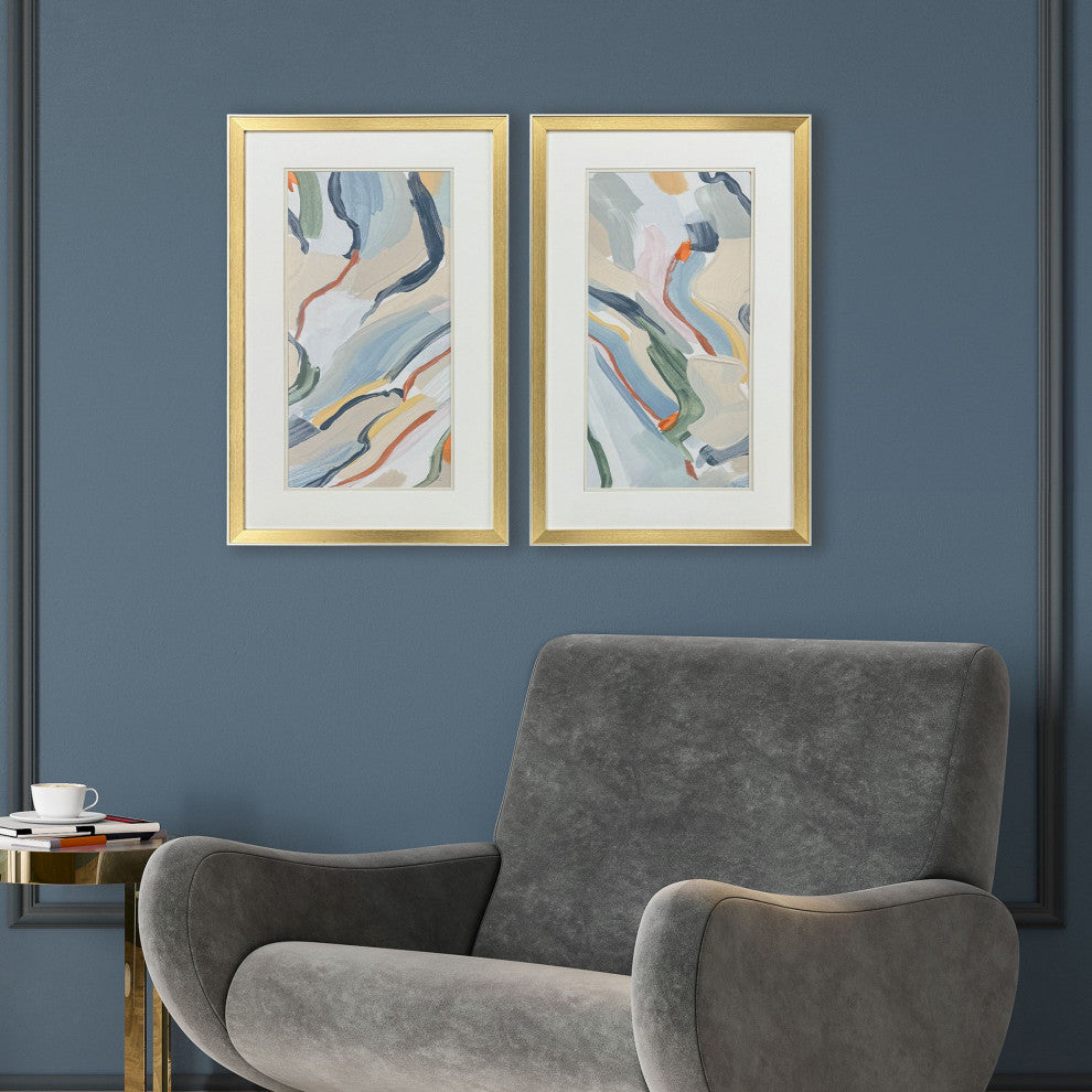 Pour Monsieur Framed Art, 2-Piece Set