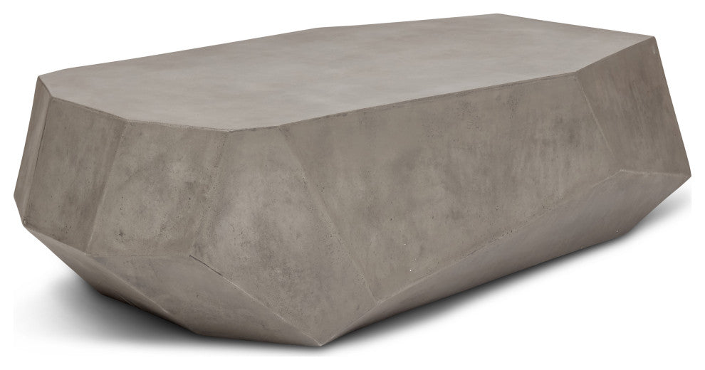 Mixx Kristal Coffee Table, Dark Gray