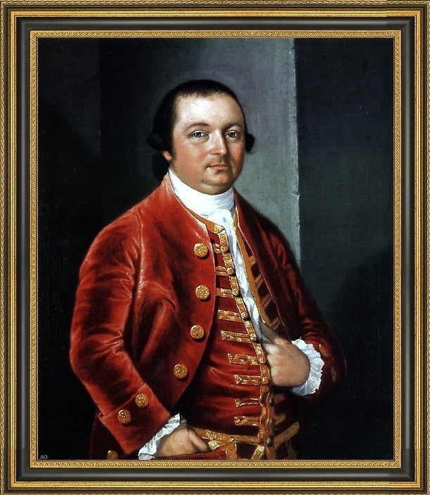 Gilbert Stuart John BanisterFramed Premium Canvas Print, 16"x20"