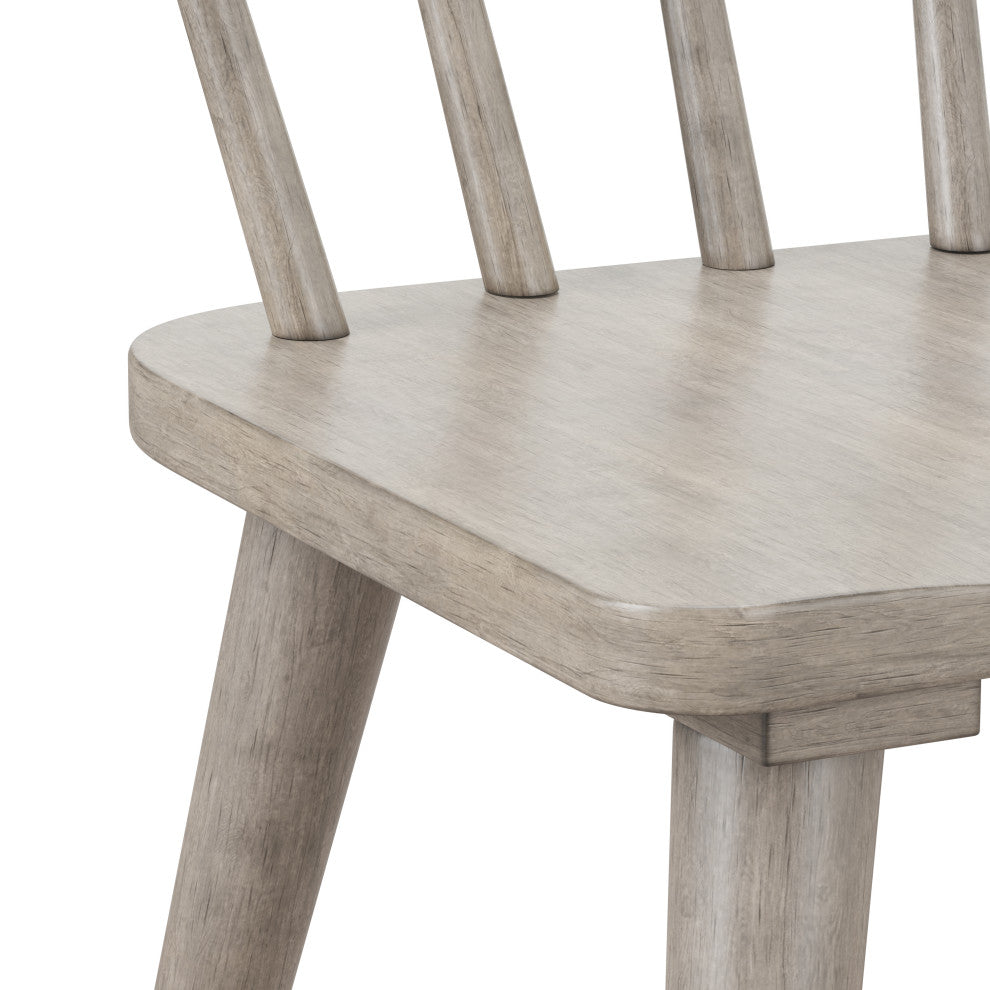 Hillsdale Mayson Wood Spindle Back Dining Chair, Set of 2