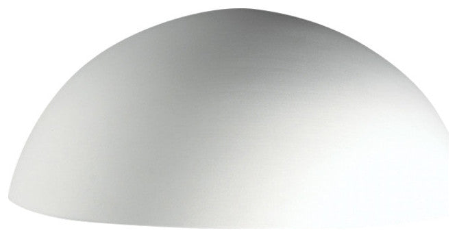 Ambiance Small Quarter Sphere, Outdoor Downlight Sconce, Bisque, E26