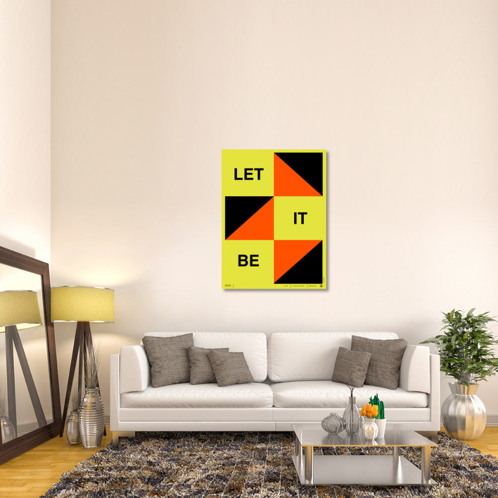 "Let It Be" Poster Fine Art Print