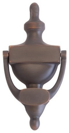 Traditional Door Knocker 8", Venetian Bronze, 8"