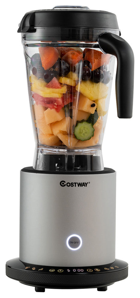 Costway 1500W Countertop Blender Smoothie Maker High Power Blender w/ 10 Speeds