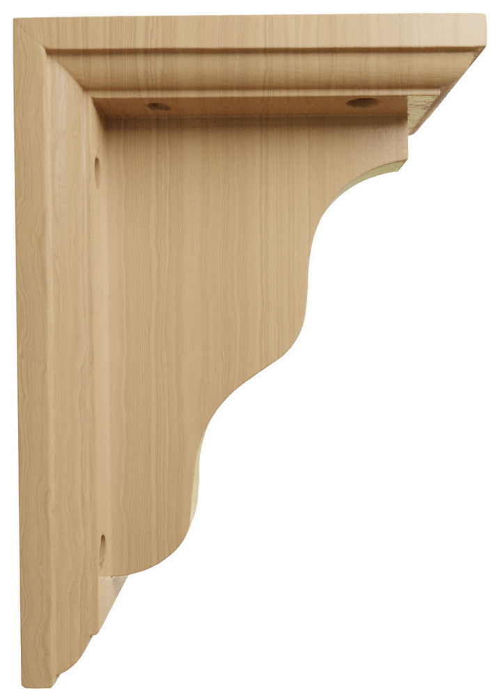3"W x 5"D x 7"H Hamilton Traditional Bracket, Cherry