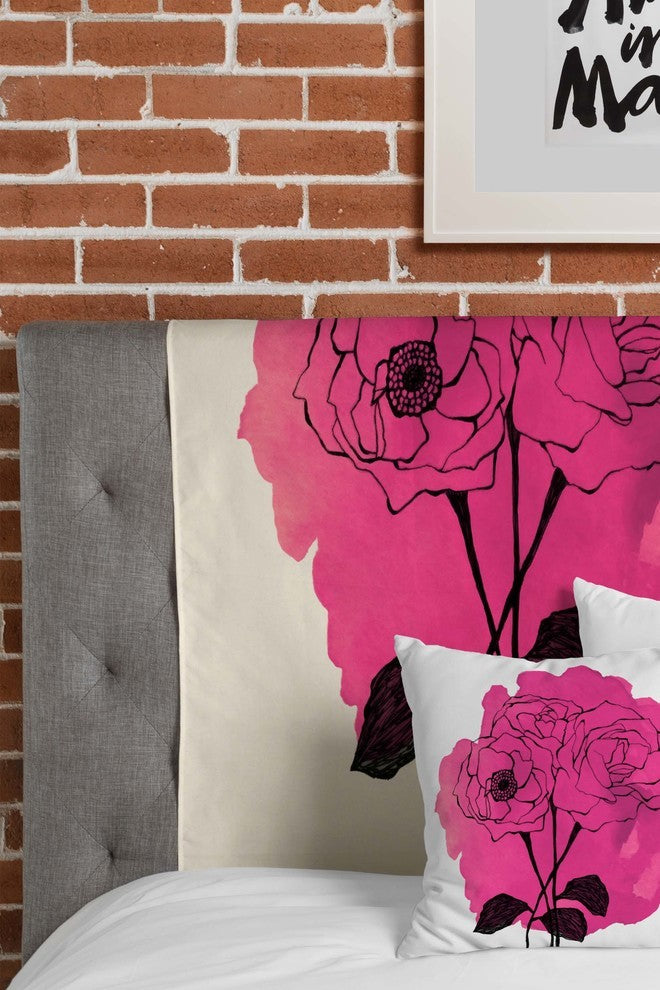 Deny Designs Morgan Kendall Pink Spray Roses Tapestry