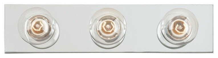Westinghouse 66406 3-Lights Bathroom Bar Fixture, 18" x 4.5"