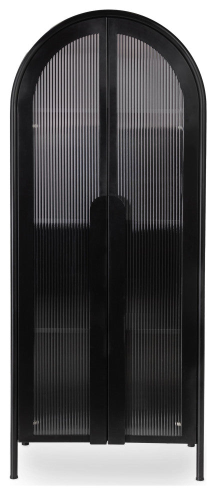 Moca Metal Curio Cabinet