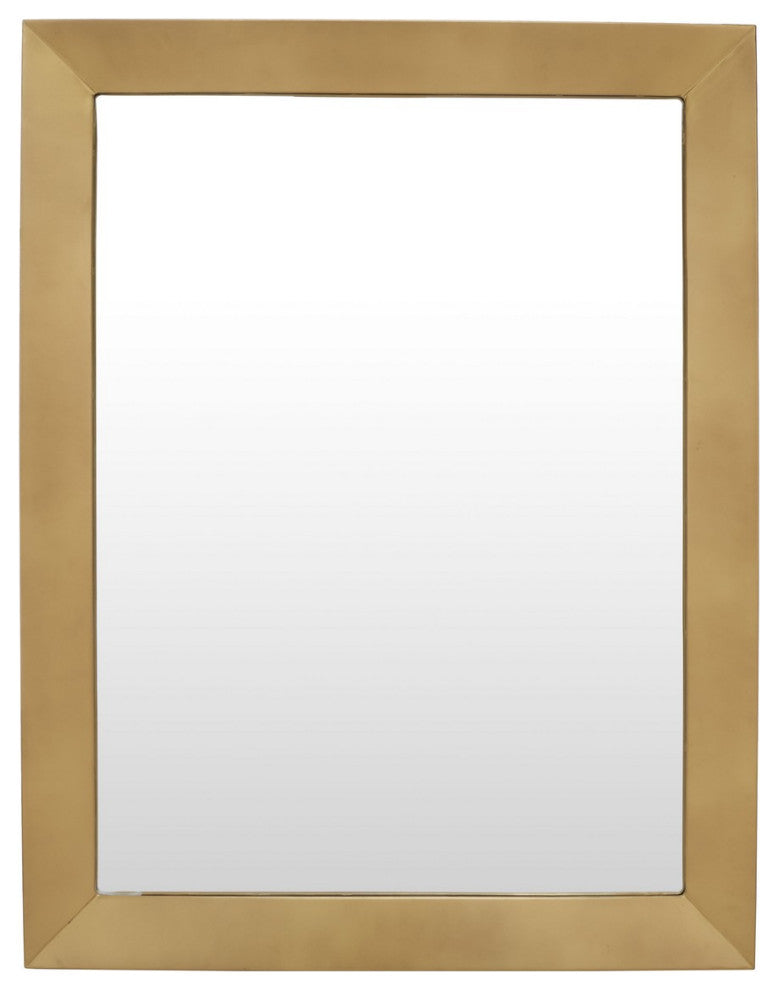 Safavieh Couture Veronika Brass Mirror, Brass