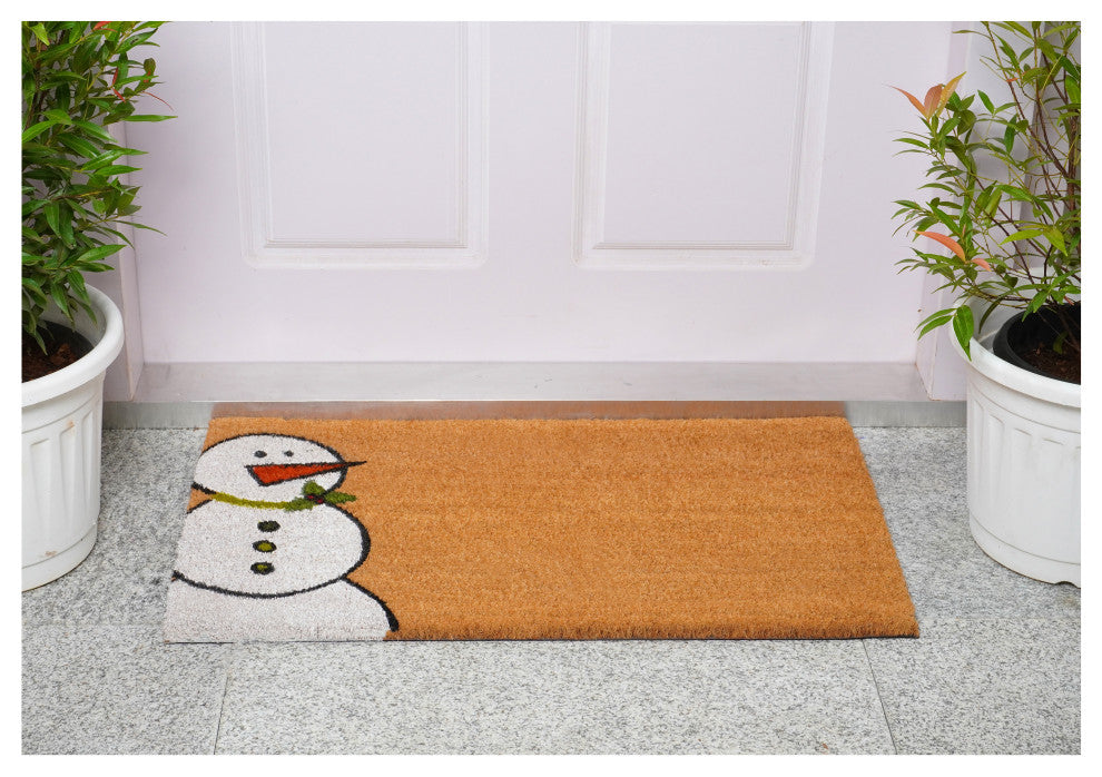 Calloway Mills 107571729 Winter Snowman Doormat, 30x48