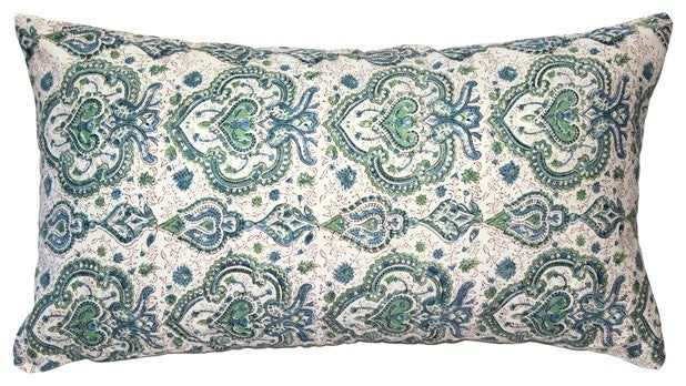 Annecy Shore Cotton Throw Pillow, 12x24