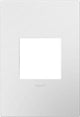 Legrand Adorne Gloss White On White, 1-Gang, Wall Plate
