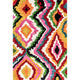 Nuloom Handmade Carnival Shag Area Rug, Multicolor 5'x8'