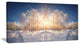 "Horizontally Flipped Winter Land" Wall Art, 60"x28", 1 Panel