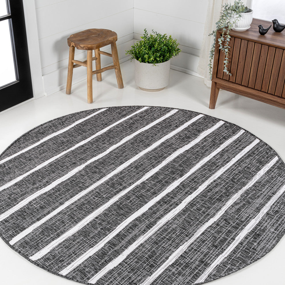 Colonia Berber Stripe Indoor/Outdoor Area Rug