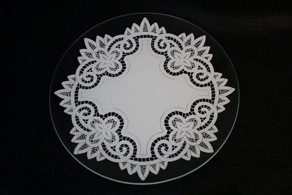 Battenburg Lace 6-Piece Round Plate Collection