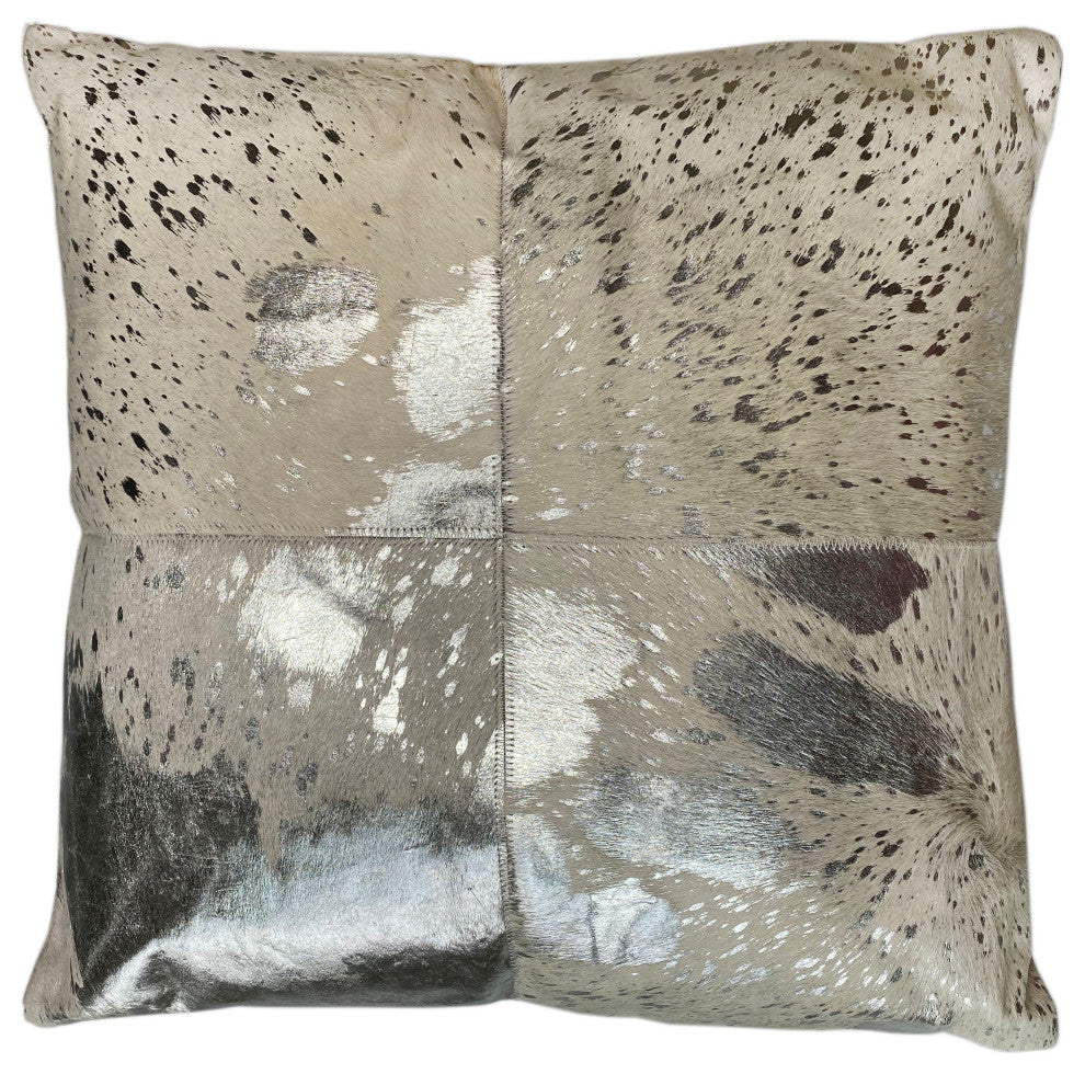 Decor Maisonette Dakota Throw Pillow, Gray, 20"x20"x3"