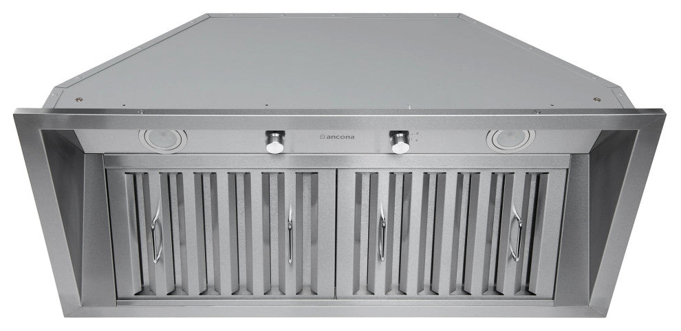 Ancona Pro 34" 600 CFM Ducted Insert Range Hood, Stainless Steel