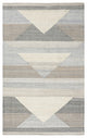Tierney Indoor Outdoor Handwoven Gray Multi Area Rug, 8x10