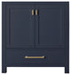 Avanity Modero 30" Bath Vanity Only, Navy Blue