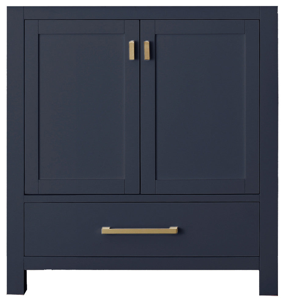 Avanity Modero 30" Bath Vanity Only, Navy Blue