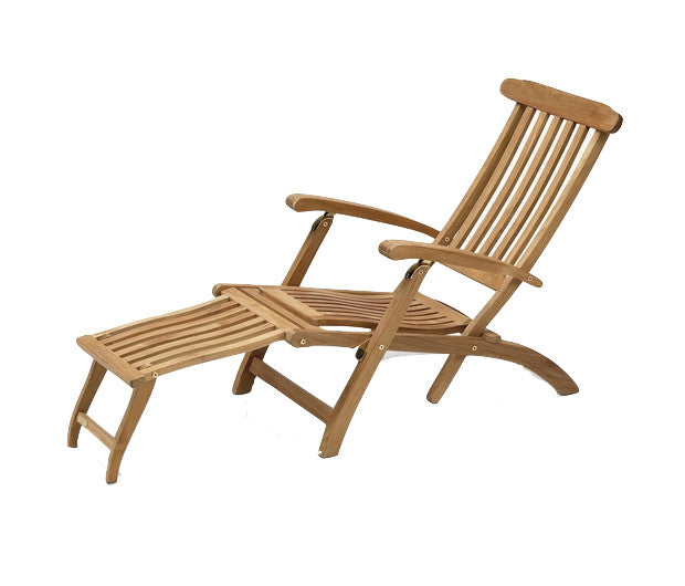 Skagerak Steamer Deck Chair | Adjustable Teak
