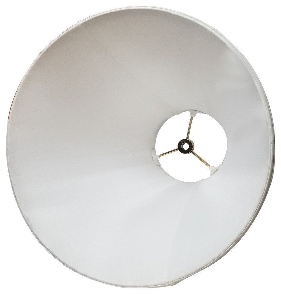 Royal Designs Empire Lamp Shade, White, 7x20x12.5