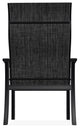 St. Catherine Sling Outdoor Armchair, Augustine Shadow/Black