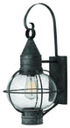 Outdoor Cape Cod 1-Light, Aged Zinc