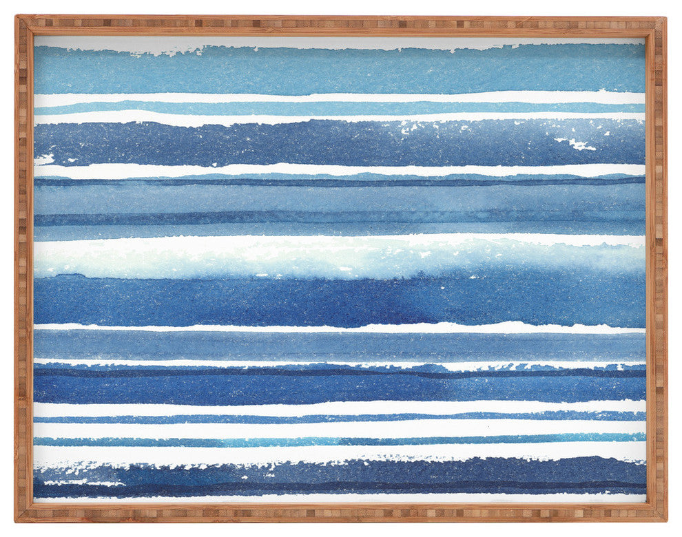 Deny Designs Kerri Satava Caribbean Shore Rectangular Tray