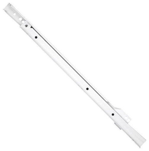 Knape & Vogt® 1805RP-WH-500 Medium-Duty Self Close Euro Drawer Slide, White, 20"