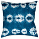 Kanoko Indigo Outdoor Decorative Pillow, 18"x18"