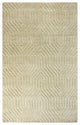 Technique 9' x 12' Solid Tan Hand Loomed Area Rug