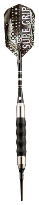 Viper Sure Grip Black Soft Tip Darts, 16 Grams