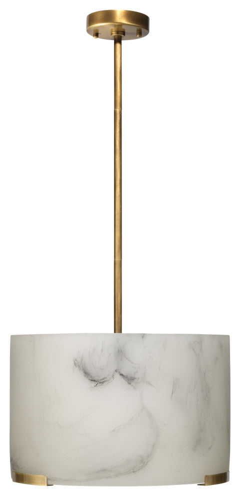 Elancourt Faux Alabaster 3-Light Pendant