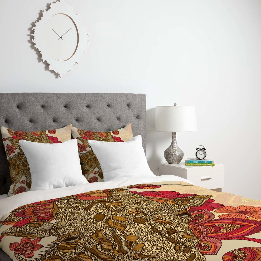 Deny Designs Valentina Ramos The Giraffe Duvet Cover - Lightweight