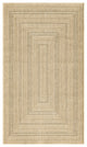 Nourison Tulum 3' x 5' Taupe Grey Outdoor Rug