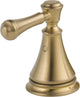Delta Cassidy Lavatory Lever Handles, Set of 2, Champagne Bronze